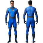 Fantastic Four Mr. Fantastic Reed Richards Cosplay Zentai Costume Suit for Adults and Kids - Azufun