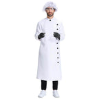 Frankenstein Mad scientist Professional Lab Coat Halloween Party Cosplay Set - Azufun