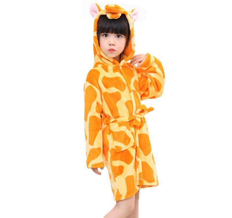 BuyGiraffe Unicorn Animal Hooded Bathrobe Kigurumi Onesies Pajamas Now Cheaper With 3 - 5 Days Ship - PajamasBuy