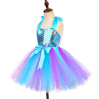 BuyGirls Mermaid Tutu Dress Birthday Party Mermaid Costume Sequins Dress Now Cheaper With 3 - 5 Days Ship - PajamasBuy