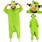 Grookey Kigurumi Onesies Anime Pokemon Pajamas Pyjamas Halloween Costume - Azufun