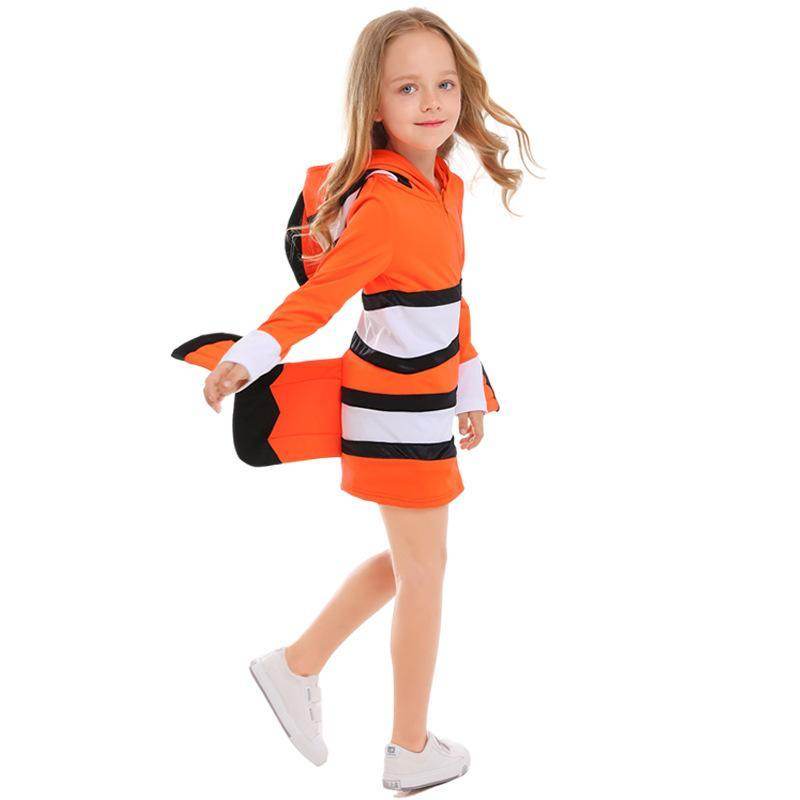Halloween Ocean Theme Party Clown Fish Cosolay Matching Outfits - Azufun