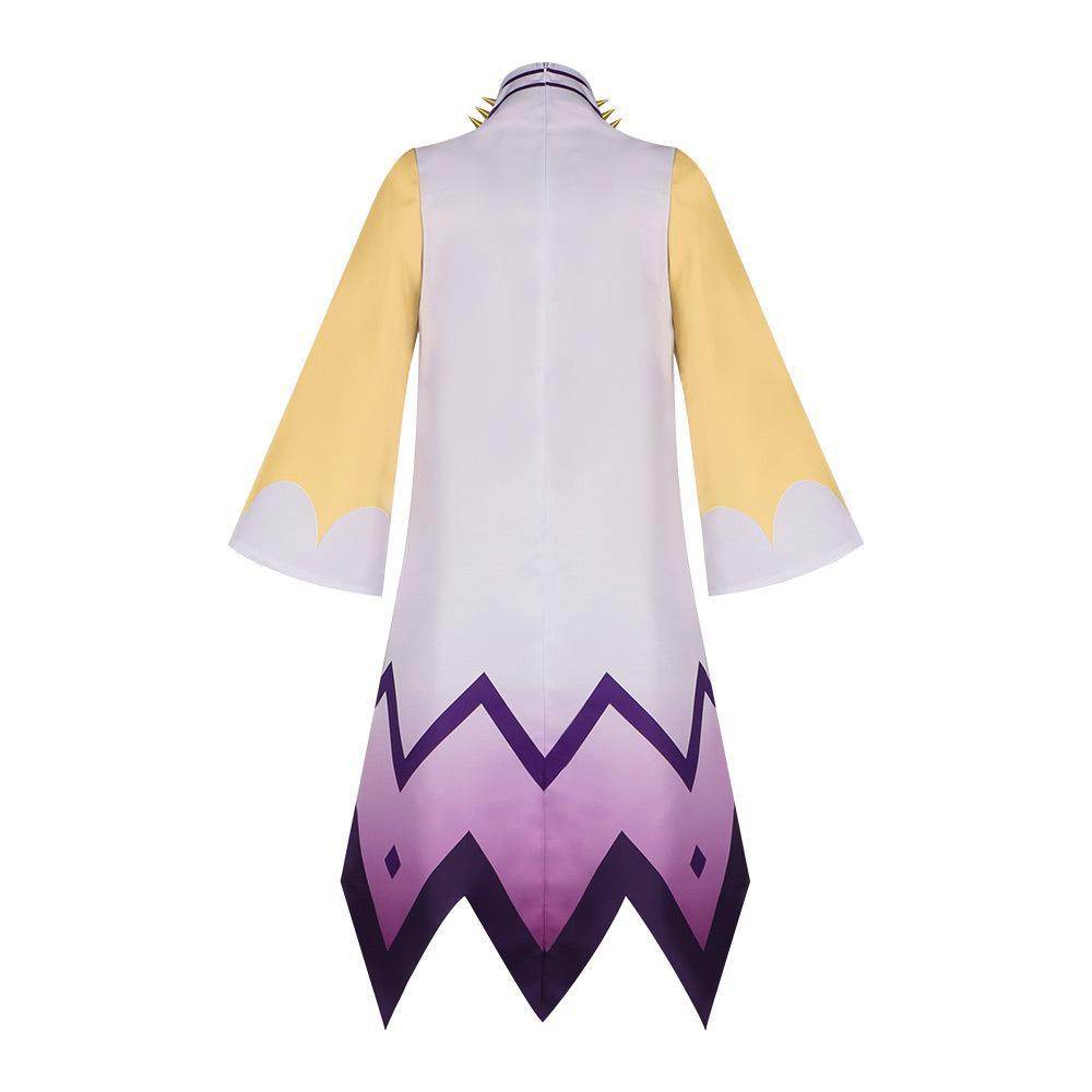 Hazbin Hotel Adam Cosplay Adam Robe Gloves Outfit Halloween - Azufun