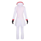 Hazbin Hotel Lucifer Morningstar White Suit Adult Cosplay Costume Carnival - Azufun