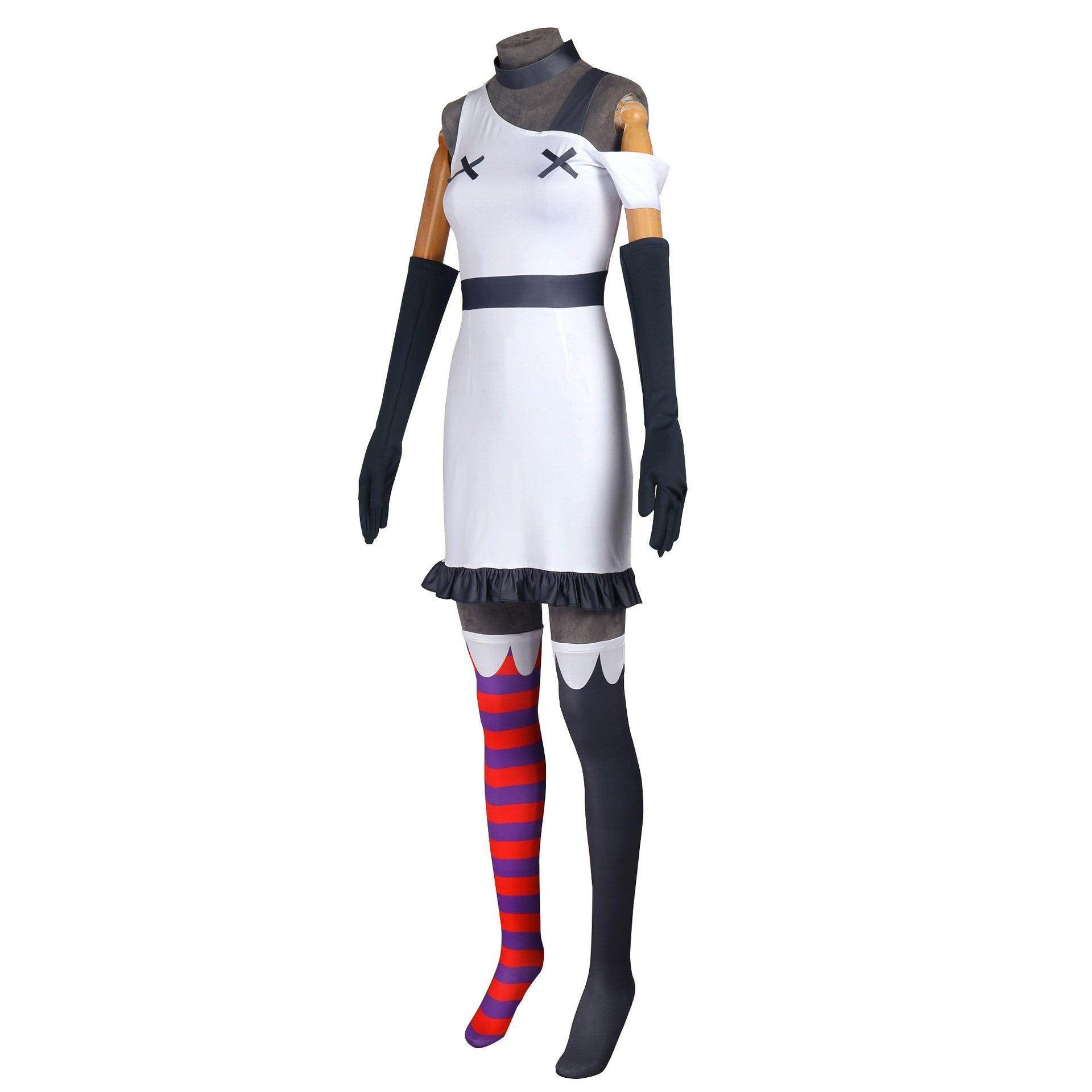 Hazbin Hotel Vaggie Adult Cosplay Costume Outfits Carnival Suit - Azufun