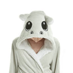 BuyHippo Kigurumi Robes Adult Animal Pajamas Womens Pajamas Now Cheaper With 3 - 5 Days Ship - PajamasBuy