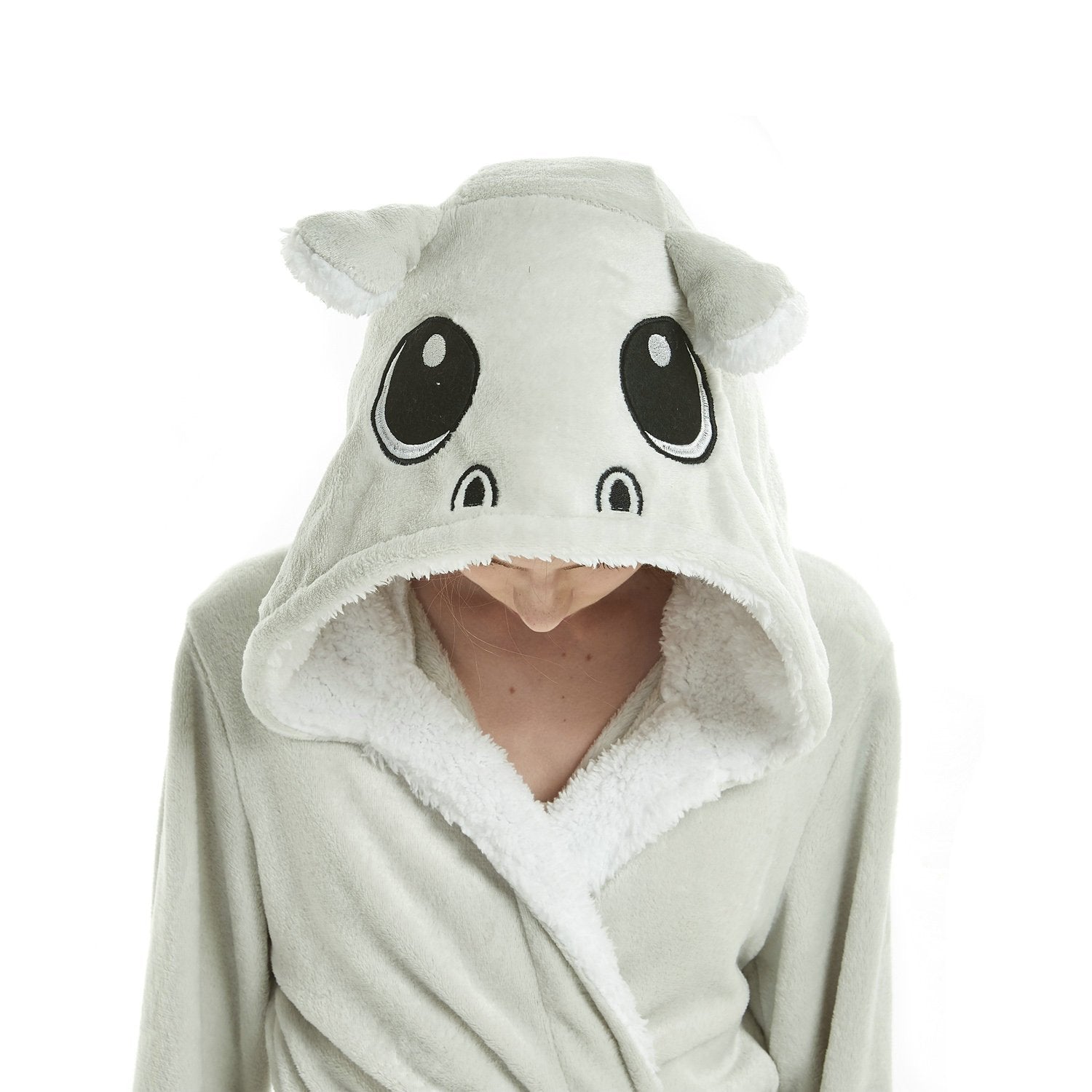 BuyHippo Kigurumi Robes Adult Animal Pajamas Womens Pajamas Now Cheaper With 3 - 5 Days Ship - PajamasBuy