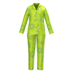 inside out 2 costumes Summer ice silk pajamas Home Wear - Azufun