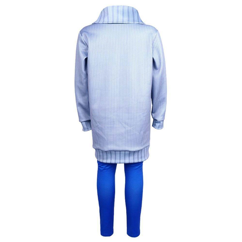 Inside Out 2 Sadness Costume Halloween Stage Performance Outfit for Kids and Adults - Azufun