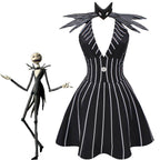 jack skellington costume Dress Nightmare Before Christmas For Women - Azufun