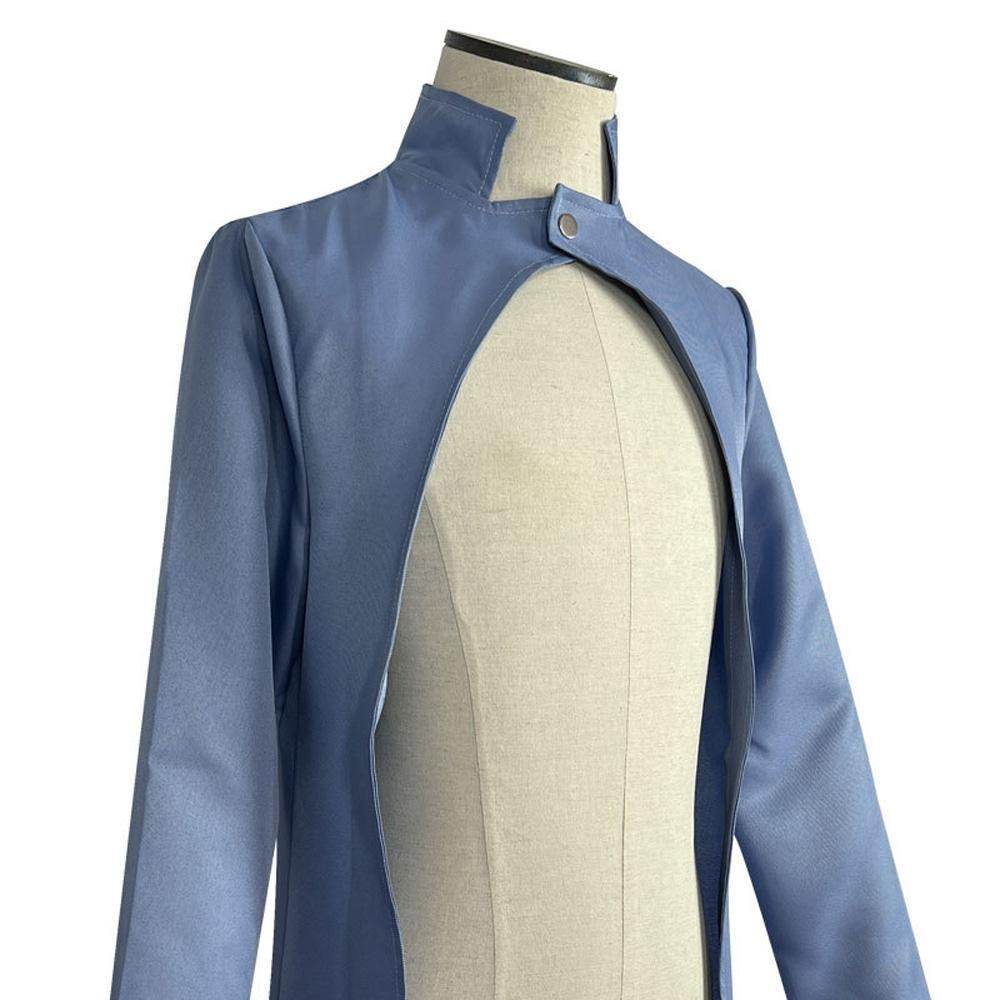 JOJO Stone Ocean Jolyne Cujoh Trench Coat Cosplay Costume Outfits Halloween Carnival Suit - Azufun