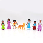 Encanto Cartoon Figure Play Set Doll Ornaments  Hand-made Model 4.5-5 Inch
