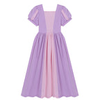 Girls Belle Cinderella Snow White Princess Wind Knitted Costume Dress