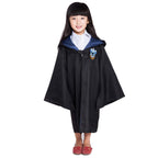 Harry Porter Ravenclaw Robe Cosplay Costume for Kids Halloween Party