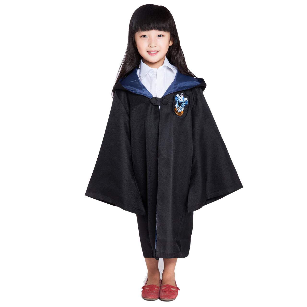 Harry Porter Ravenclaw Robe Cosplay Costume for Kids Halloween Party