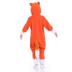 Christmas Costumes Kids Cartoon Fox Kigurumi Pajamas Hooded Jumpsuit