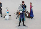 New Frozen Elsa Anna Olaf Playset 6 Figure Cake Topper Toy Doll Set
