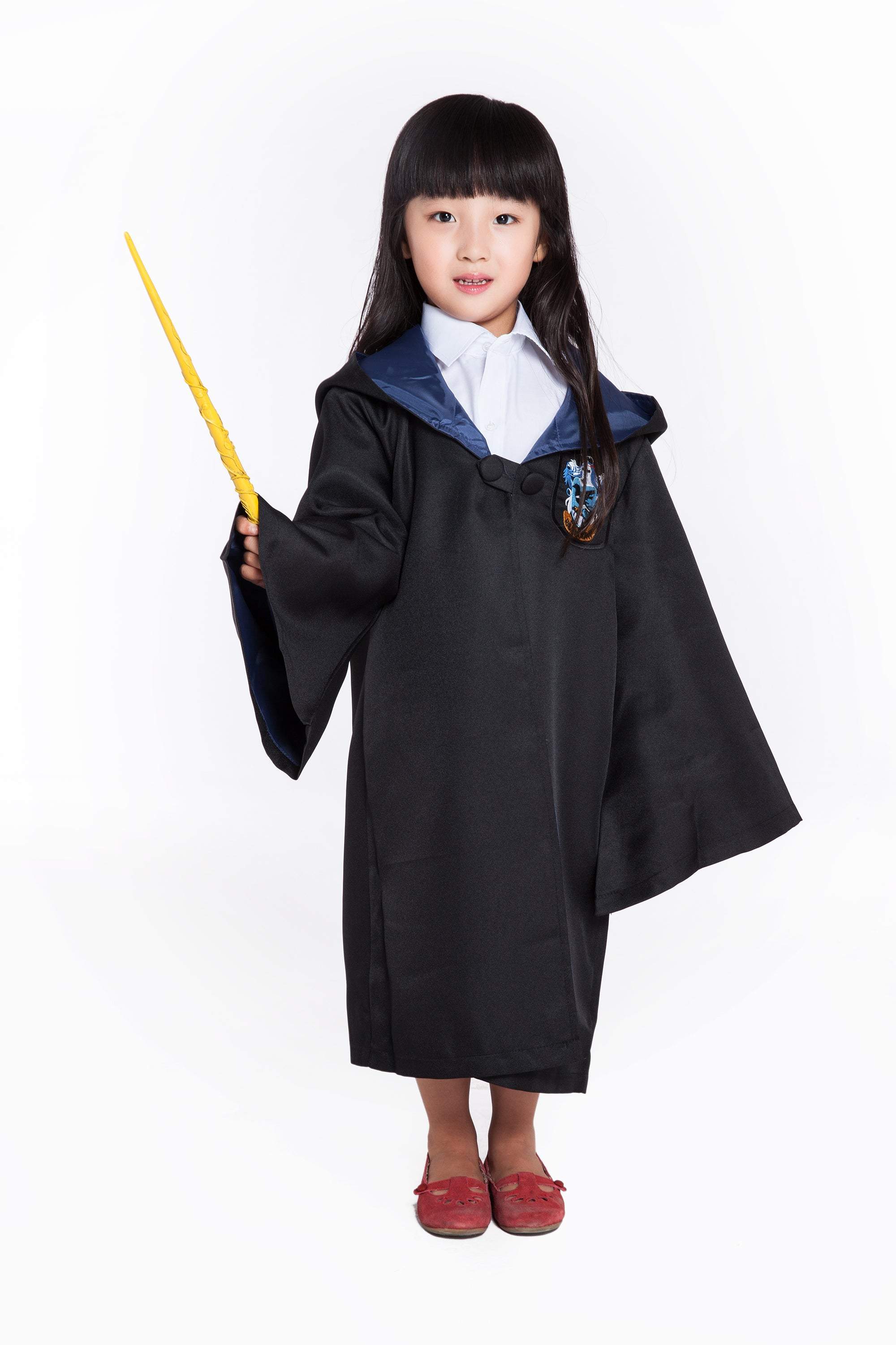 Harry Porter Ravenclaw Robe Cosplay Costume for Kids Halloween Party