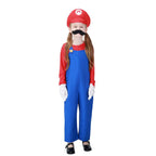 Anime Super Mario Halloween Children Cosplay Costume