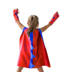 Kids Dinosaur Dragon Cape and Gauntlets Halloween Costume Dress Up