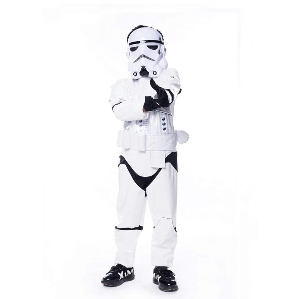 Star Wars Stromtrooper Kids Children Halloween Party Cosplay Costume - Azufun