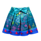 Encanto Costumes Suit for Girls Rich Accessory with T-Shirt Skirt