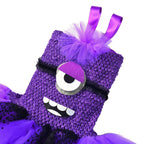 Girl Roland Purple Gauze Dress Despicable Daddy's Funny