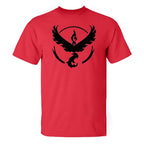Pokemon Go Team Valor Team Mystic Team Instinct Pokeball T Shirt - Azufun