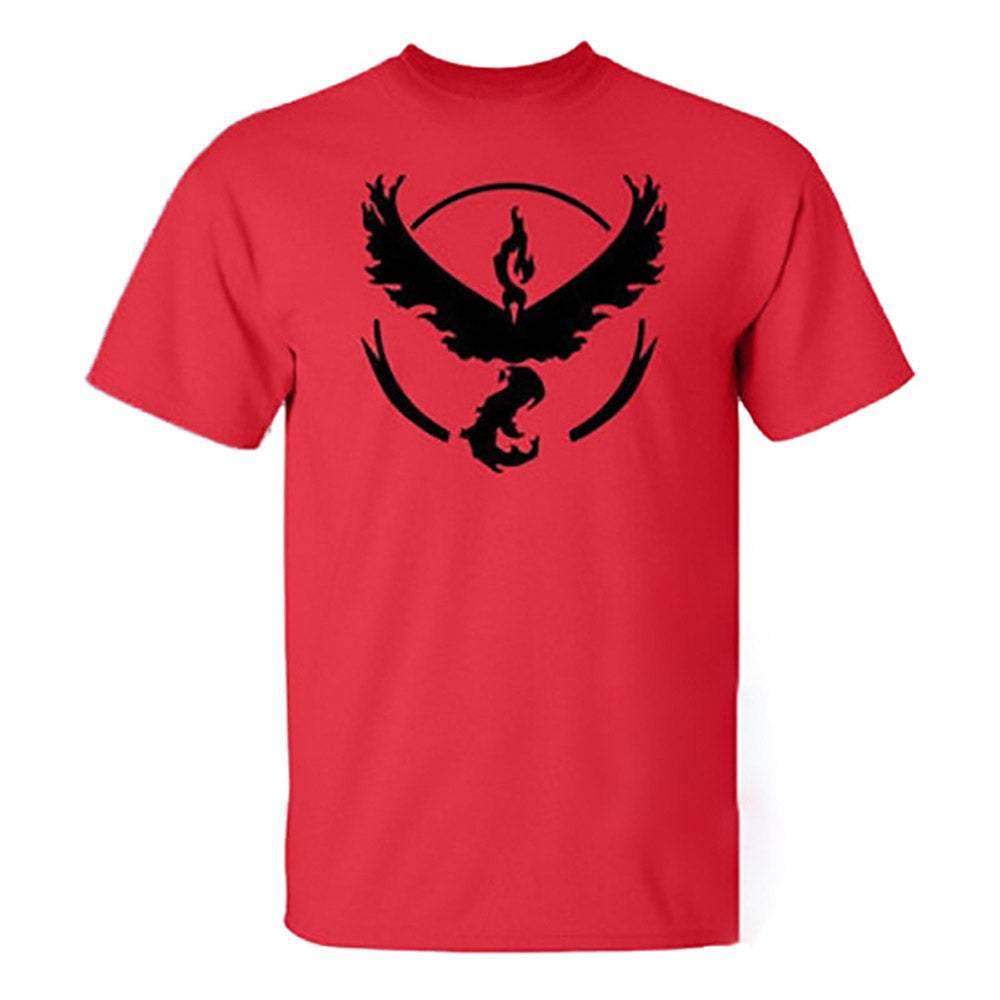 Pokemon Go Team Valor Team Mystic Team Instinct Pokeball T Shirt - Azufun