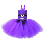 Girl Roland Purple Gauze Dress Despicable Daddy's Funny