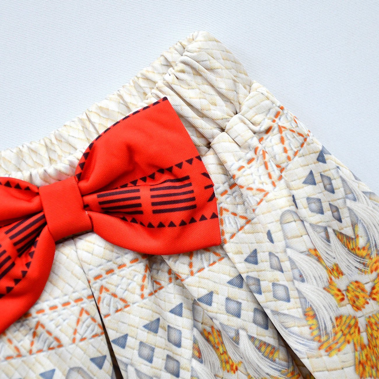 Moana Cartoon girl suit short sleeve short skirt bag hat