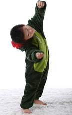 Kids Onesies Hoodie Dinosaur Animal Pajamas Kigurumi Costume