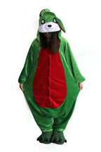 Green Rabbit Onesies Hoodie Pajamas Animal Costume Kigurumi