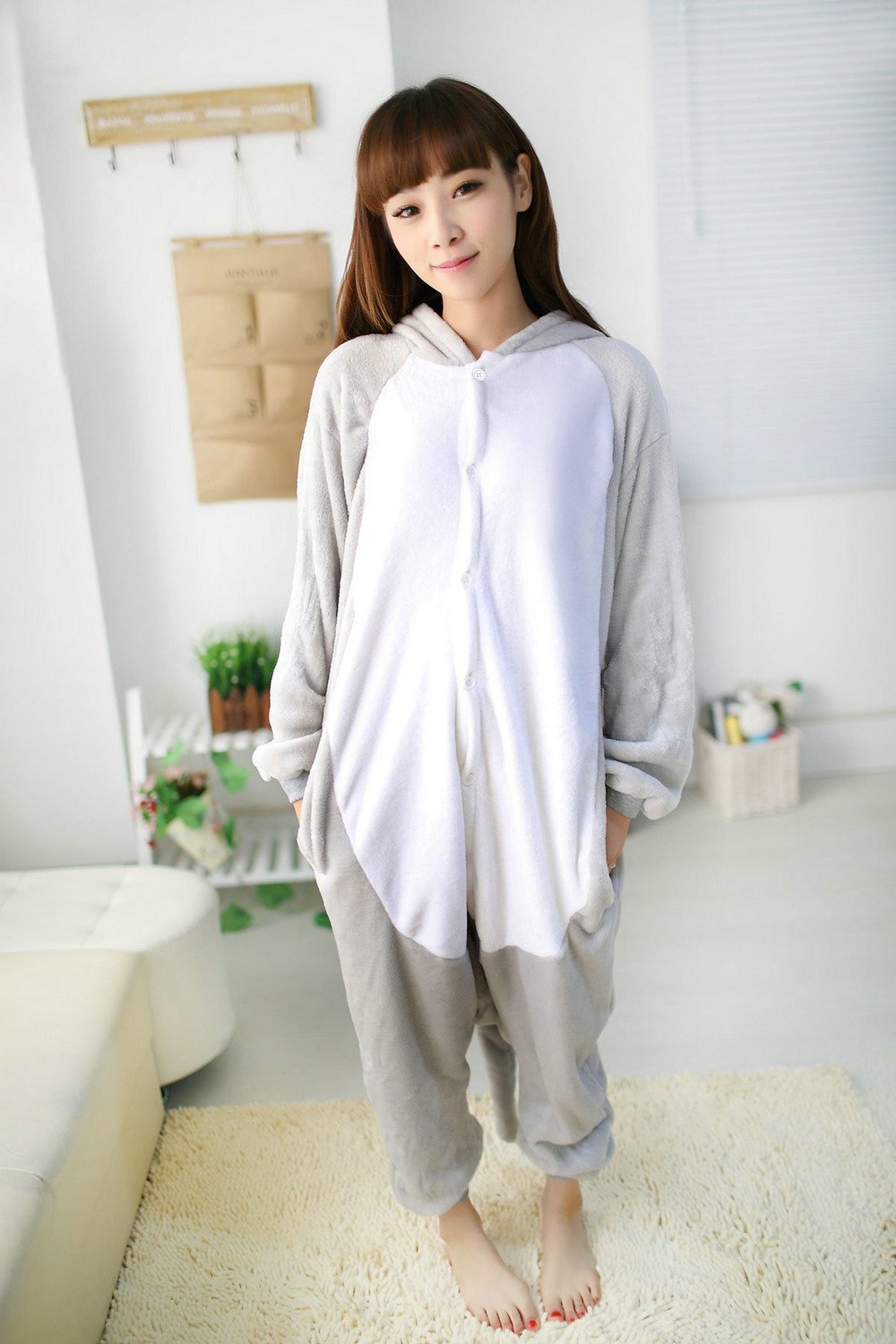 Kigurumi Animal Elephant Onesies Pajamas Cosplay Costumes
