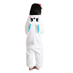 Kids Rabbit Bunny Onesies Pajamas Flannel Kigurumi Costume