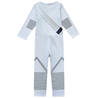 DJ Marshmello Chris Comstock Cosplay Costume Jumpsuit for Kids Gift