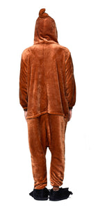 Feces Stool Kigurumi Onesie Pajamas Cosplay Costume