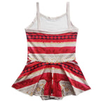 Moana Movie Costume Swimsuit Kids Cartoon Printed One Piece Swimwear - Azufun