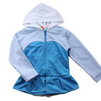 Kids Frozen Anna Elsa Sweat shirt hoodie Cosplay Jacket - Azufun