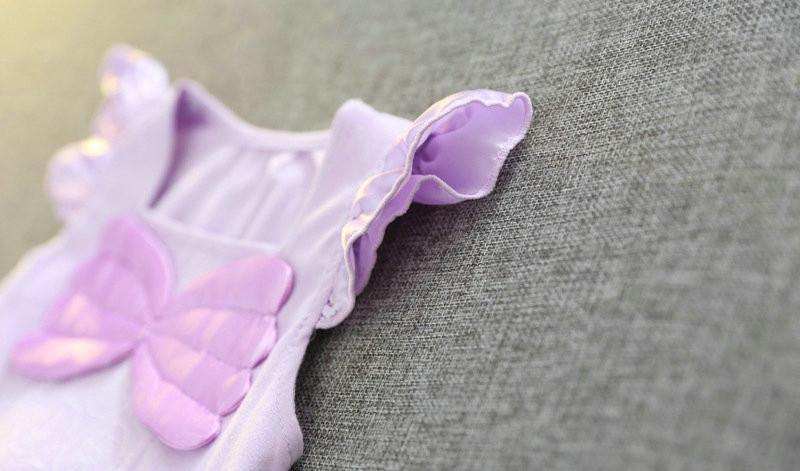 Mermaid Princess Ariel Sleeveless Party Princess Dress for Toddler - Azufun