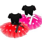 Kids Baby Girls Minnie Mouse Tutu Dress Costume - Azufun