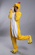 Chinese Zodiac Signs Chicken Kigurumi Animal Onesies Pajamas Costumes - Azufun