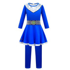 Girls' Zombies High School 3 Cosplay Costumes Dress Halloween Outfit jumpsuit For Kids - Azufun
