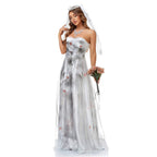 Ghost Corpse Bride Costume Cosplay Halloween - Azufun