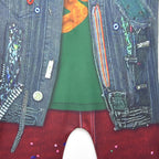 Kids Zombies 2 Werewolf Costumes jumpsuits onesies green Children Jumpsuit Bodysuit Outfits - Azufun