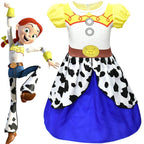Toy story Jessie Cosplay Costume Show Dress for Girls - Azufun