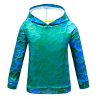Luca cosplay fish monster costume boy sweater hoodie trousers suit - Azufun