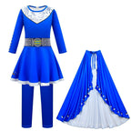 Girls' Zombies High School 3 Cosplay Costumes Dress Halloween Outfit jumpsuit For Kids - Azufun