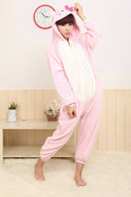 Kitty Cat Kigurumi Onesies Hoodie Pajamas Animal Costume - Azufun