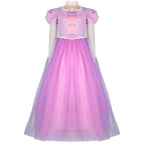Fairy Tale Princess Rapunzel Performance Party Princess Dress For Girl - Azufun